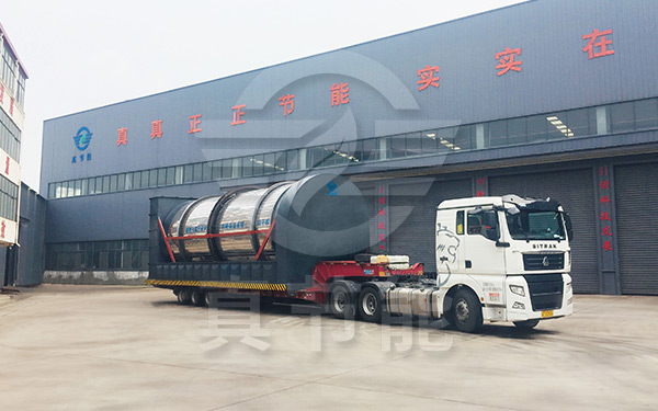 三級多回路含銅污泥烘干機(jī)運(yùn)輸現(xiàn)場